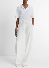 Easy Cotton Polo Shirt in Shirts & Tees - OPTIC WHITE | VINCE Sale