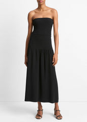 Compact Drop-Waist Skirt in Dresses & Skirts - BLACK | VINCE Sale