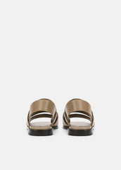 Mazie Leather Slingback Sandal in Shoes - SAND SHELL | VINCE Sale