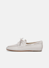 Marin Leather Lace-Up Loafer in Shoes - WHITE/SABBIA | VINCE Sale