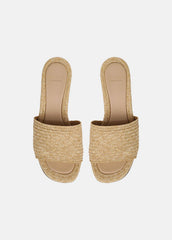 Ariana Raffia Heeled Sandal in Shoes - TOASTED WHEAT | VINCE Sale