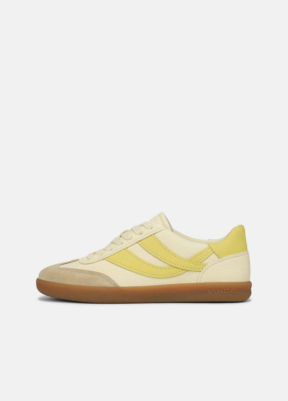 Oasis Leather & Suede Sneaker in Shoes - SAND DUST/STRAW SEED/CHAMOMILE | VINCE Sale
