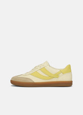 Oasis Leather & Suede Sneaker in Shoes - SAND DUST/STRAW SEED/CHAMOMILE | VINCE Sale