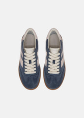 Oasis Suede & Leather Sneaker in Shoes - HUNTINGTON BLUE/POWDER PINK | VINCE Sale