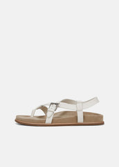 Franca Leather Sandal in Shoes - MILK | VINCE Sale
