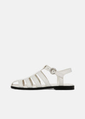 Melina Leather Fisherman Sandal in Shoes - MILK | VINCE Sale