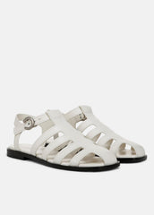 Melina Leather Fisherman Sandal in Shoes - MILK | VINCE Sale