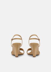 Prema Leather Wedge Sandal in Shoes - LIGHT SABLE | VINCE Sale