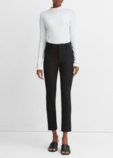 High Rise Cigarette Pant in Pants & Shorts - BLACK | VINCE Sale