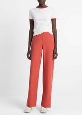 Cotton-Blend High-Waist Bias Pant in Pants & Shorts - TERRA | VINCE Sale