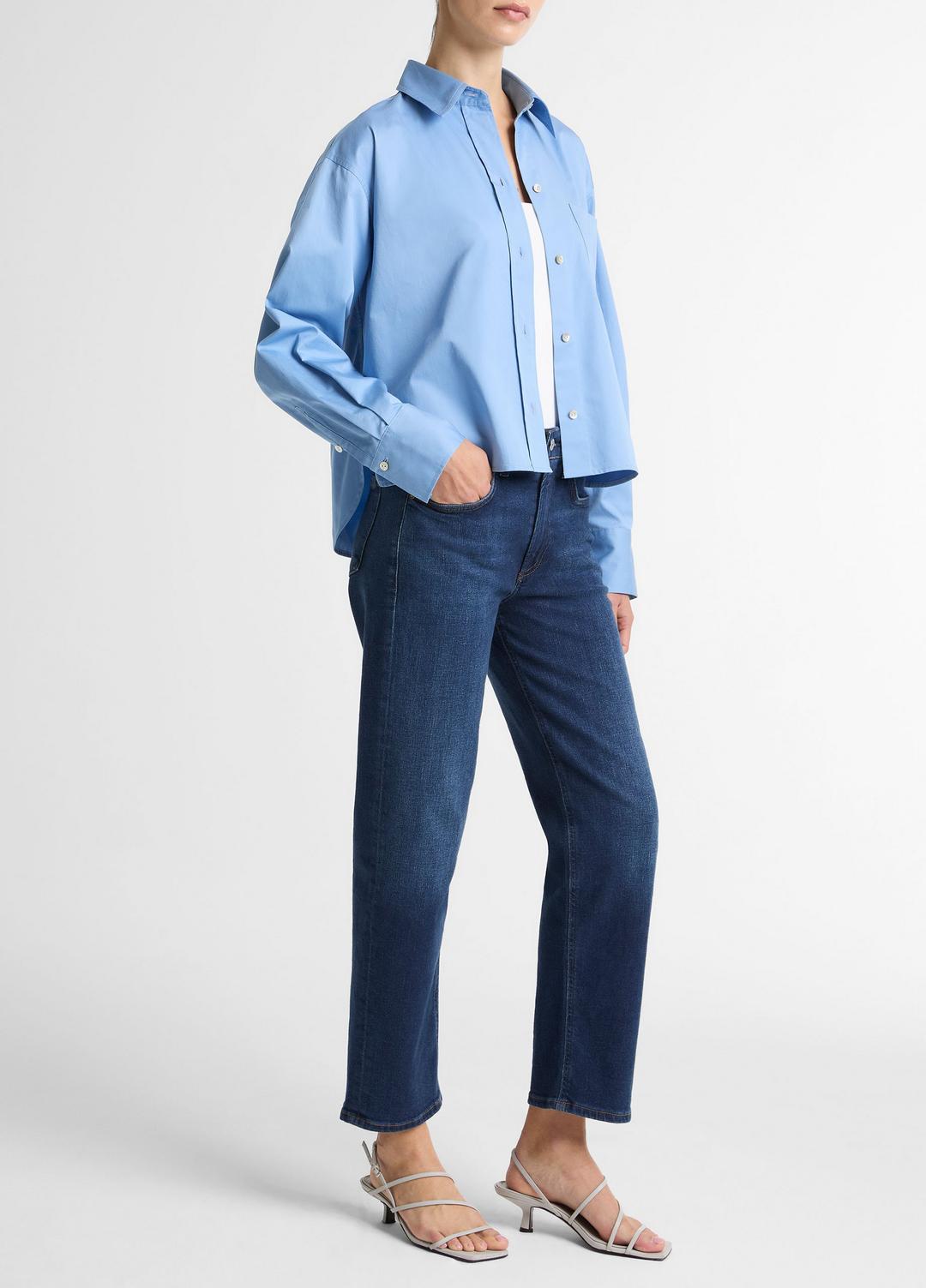 Citizens of Humanity Delfina Straight-Leg Jean in Denim - PIERRE | VINCE Women