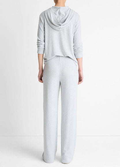 Cozy Wide-Leg Pant in Wide Leg - HEATHER PALE GREY | VINCE Women