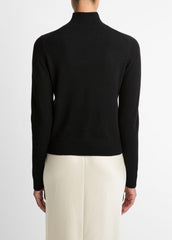 Cashmere Turtleneck Sweater in Turtleneck - BLACK | VINCE Women