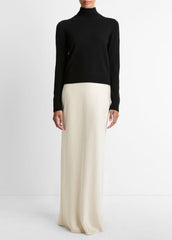 Cashmere Turtleneck Sweater in Turtleneck - BLACK | VINCE Women