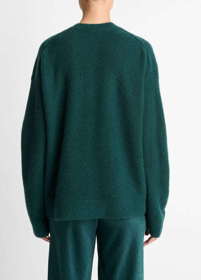 Plush Cashmere Crew Neck Sweater in Crew Neck - JUNIPER | VINCE Women