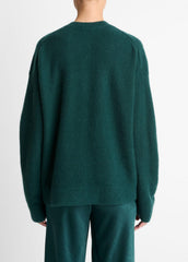 Plush Cashmere Crew Neck Sweater in Crew Neck - JUNIPER | VINCE Women