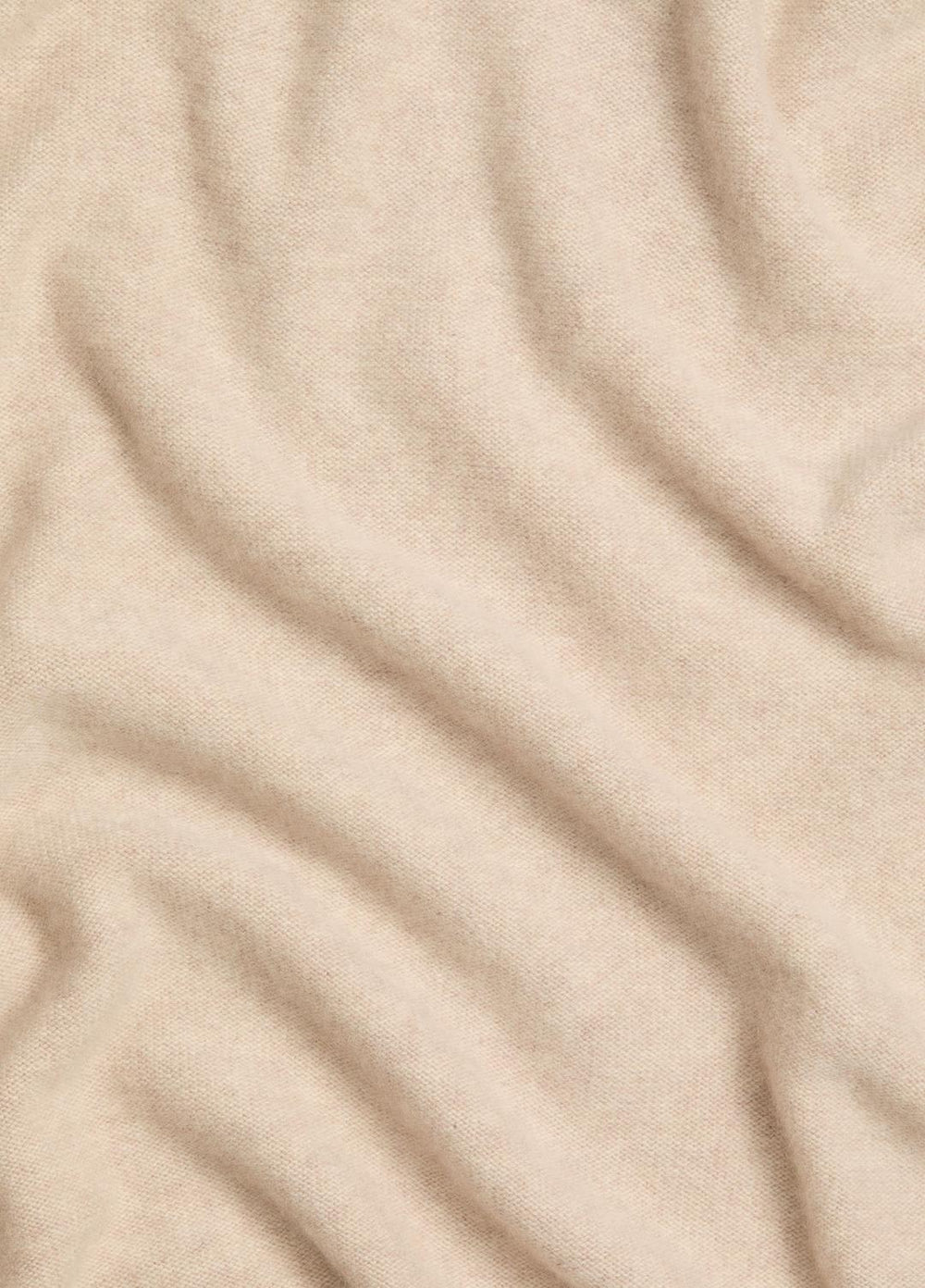 Merino Wool-Cashmere Funnel-Neck Poncho in Accessories - HEATHER MARBLE | VINCE Women