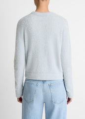 Metallic Eyelash Cardigan in Cardigans - GLACIER | VINCE Women