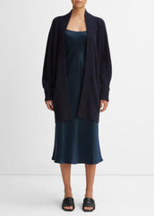 Cashmere Open-Front Cardigan in Cardigans - COASTAL BLUE | VINCE Women