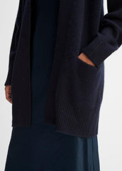 Cashmere Open-Front Cardigan in Cardigans - COASTAL BLUE | VINCE Women