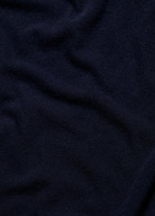 Reverse-Jersey Cashmere Boat-Neck Poncho in Sweaters - COASTAL BLUE | VINCE Women
