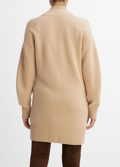 Cashmere Open-Front Cardigan in Cardigans - CAMEL | VINCE Women