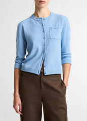Wool & Cashmere-Blend Pocket Cardigan in Cardigans - HYDRA | VINCE Women