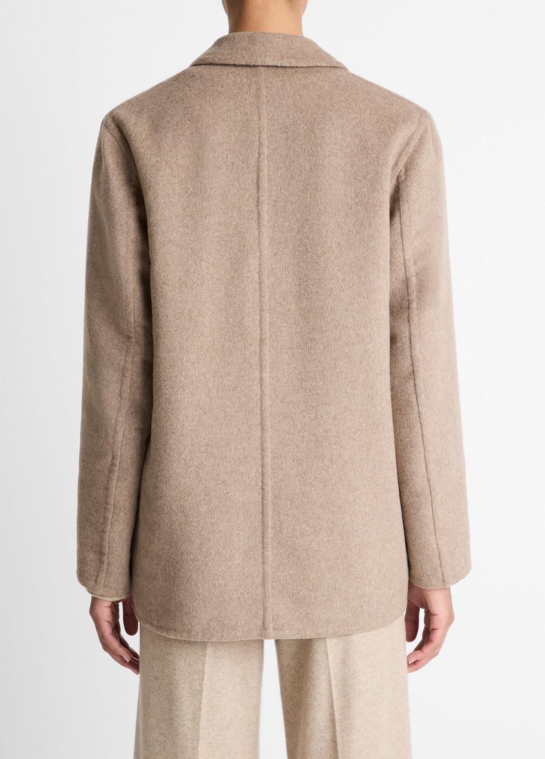 Double-Face Wool & Cashmere-Blend Blazer in Blazers - HEATHER DOE | VINCE Women