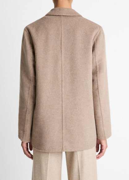 Double-Face Wool & Cashmere-Blend Blazer in Blazers - HEATHER DOE | VINCE Women