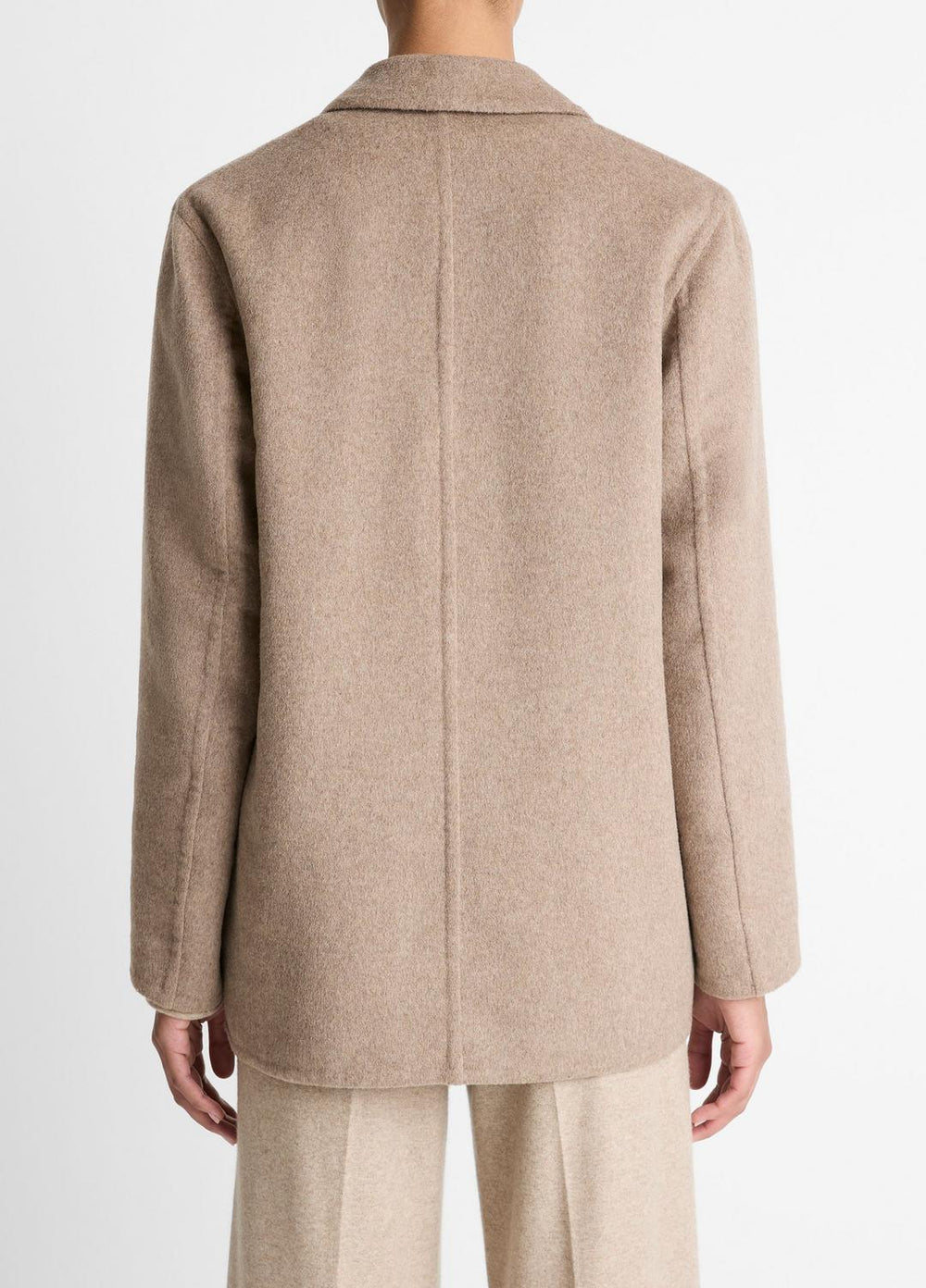Double-Face Wool & Cashmere-Blend Blazer in Blazers - HEATHER DOE | VINCE Women