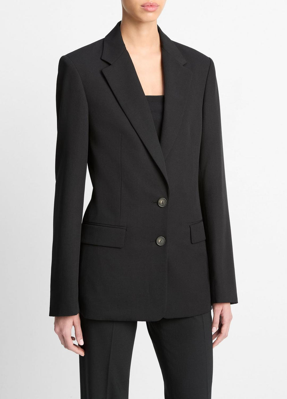 Oversized Blazer in Blazers - BLACK | VINCE Women
