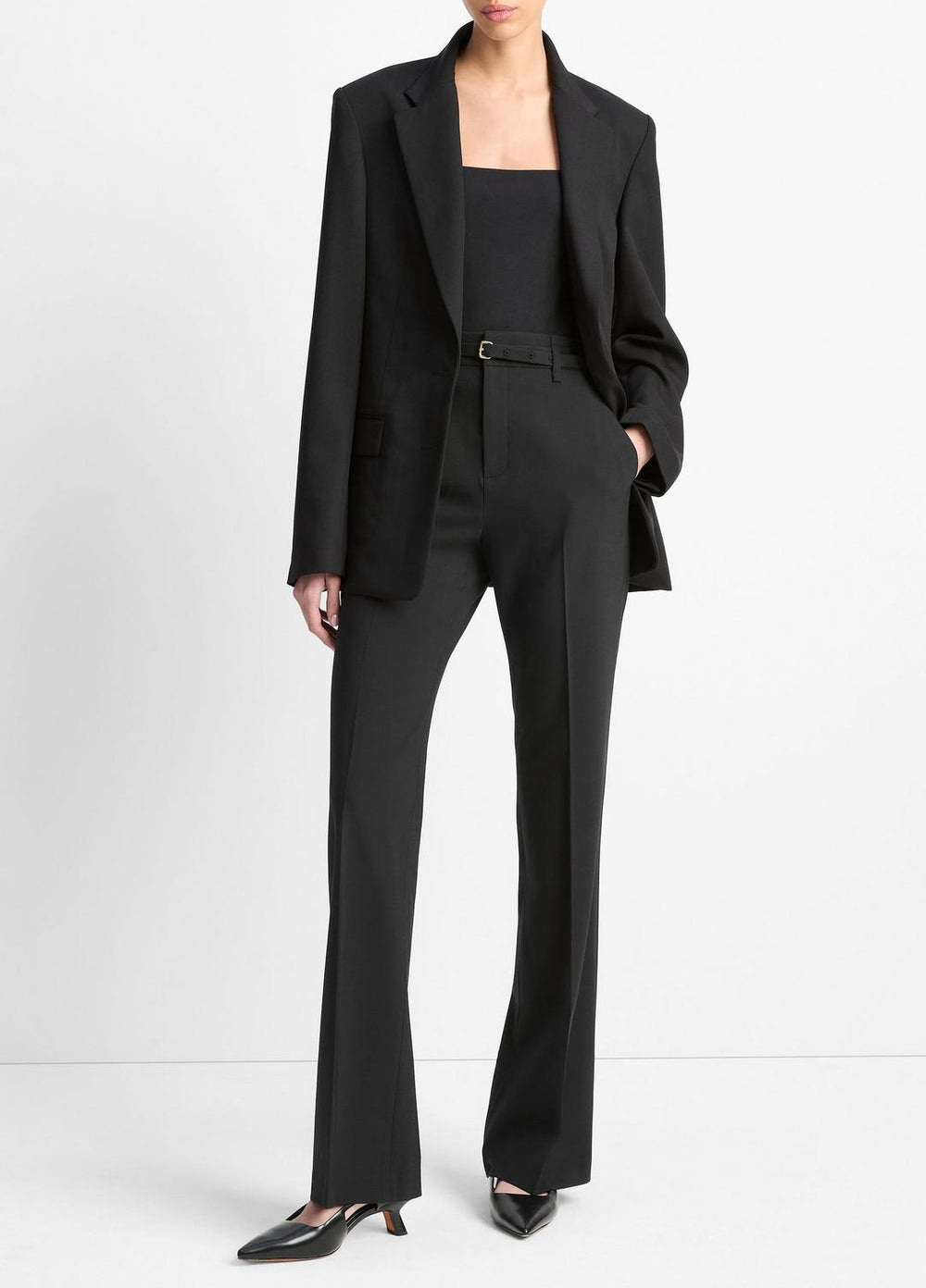 Oversized Blazer in Blazers - BLACK | VINCE Women