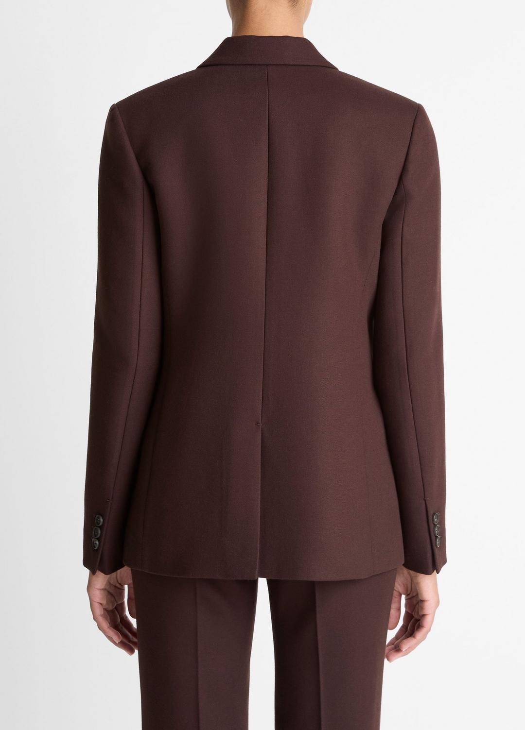 Sculptural Tailored Blazer in Blazers - BLACK GRAPE | VINCE Women