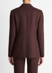 Sculptural Tailored Blazer in Blazers - BLACK GRAPE | VINCE Women