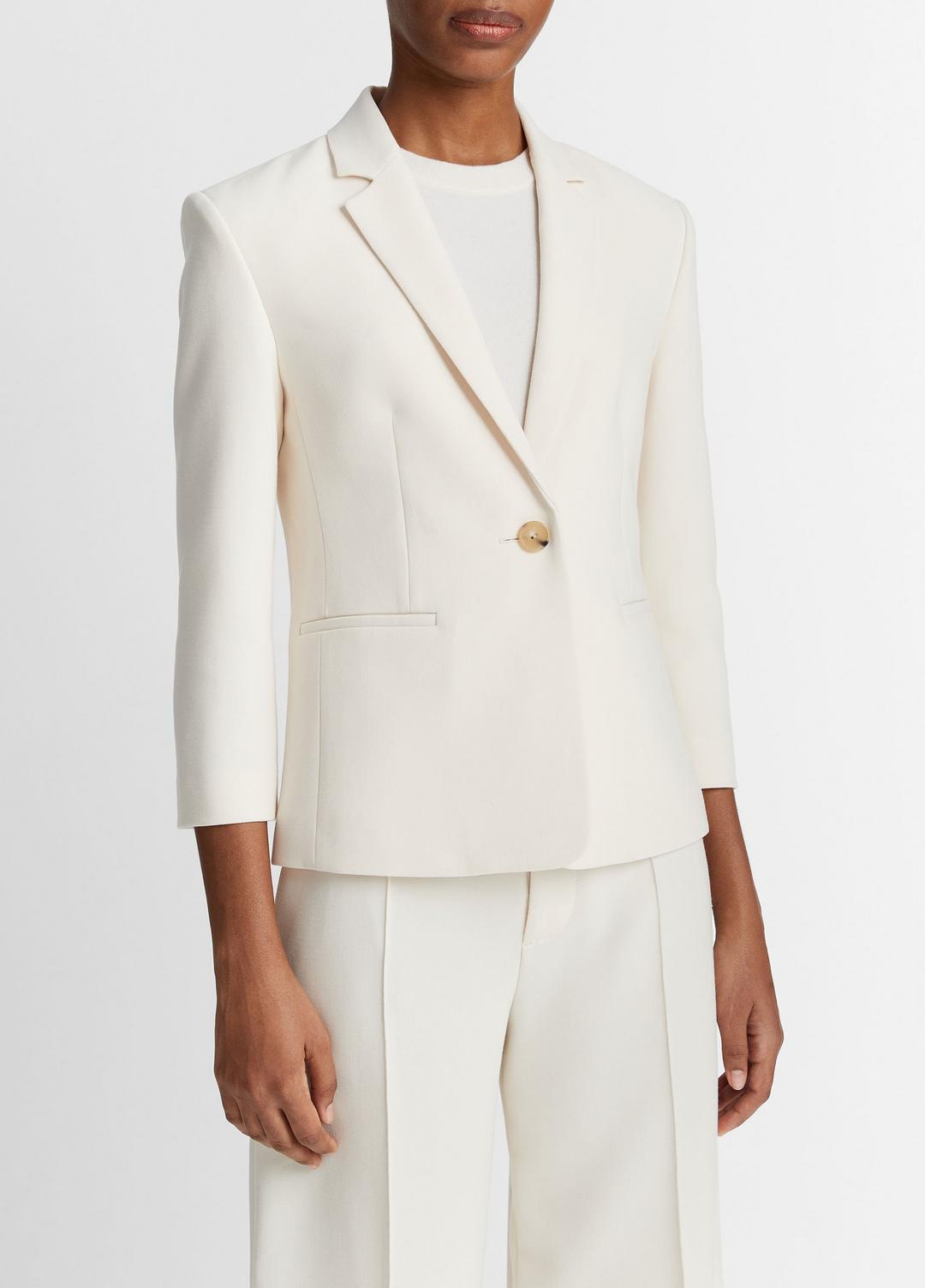 Shrunken Blazer in Blazers - OFF WHITE | VINCE Women