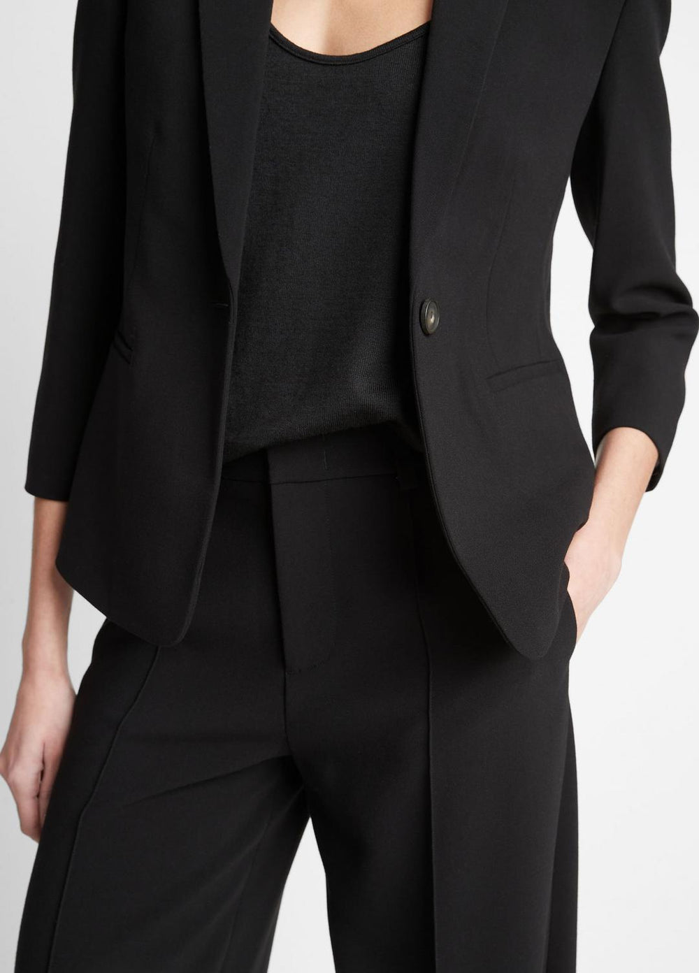 Shrunken Blazer in Blazers - BLACK | VINCE Women