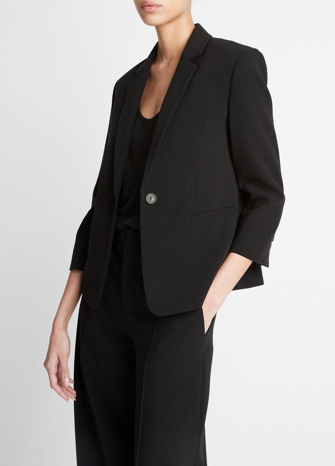 Shrunken Blazer in Blazers - BLACK | VINCE Women