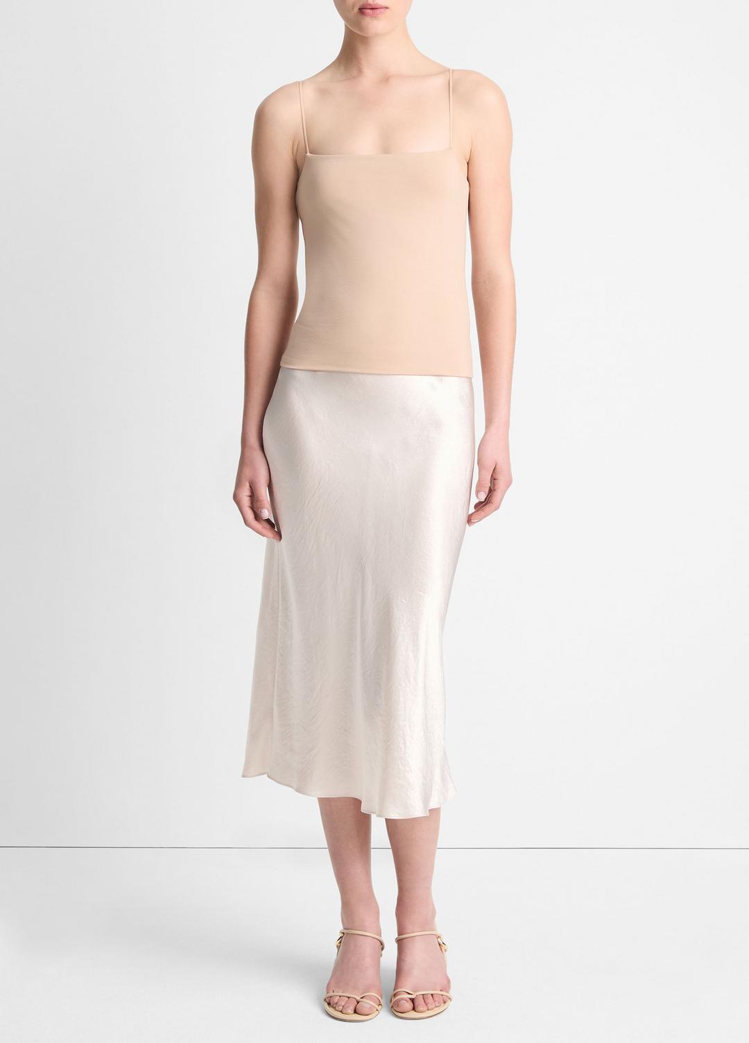 Pima Cotton Camisole in Tank Tops - CHAMOIS | VINCE Women