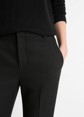 Sculptural Flare Trouser in Trousers - BLACK | VINCE Women