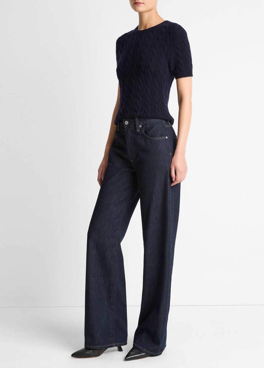 Citizens of Humanity Annina Straight-Leg Jean in Denim - JUNO | VINCE Women