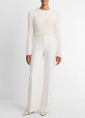 Sculptural Flare Trouser in Trousers - OFF WHITE | VINCE Women