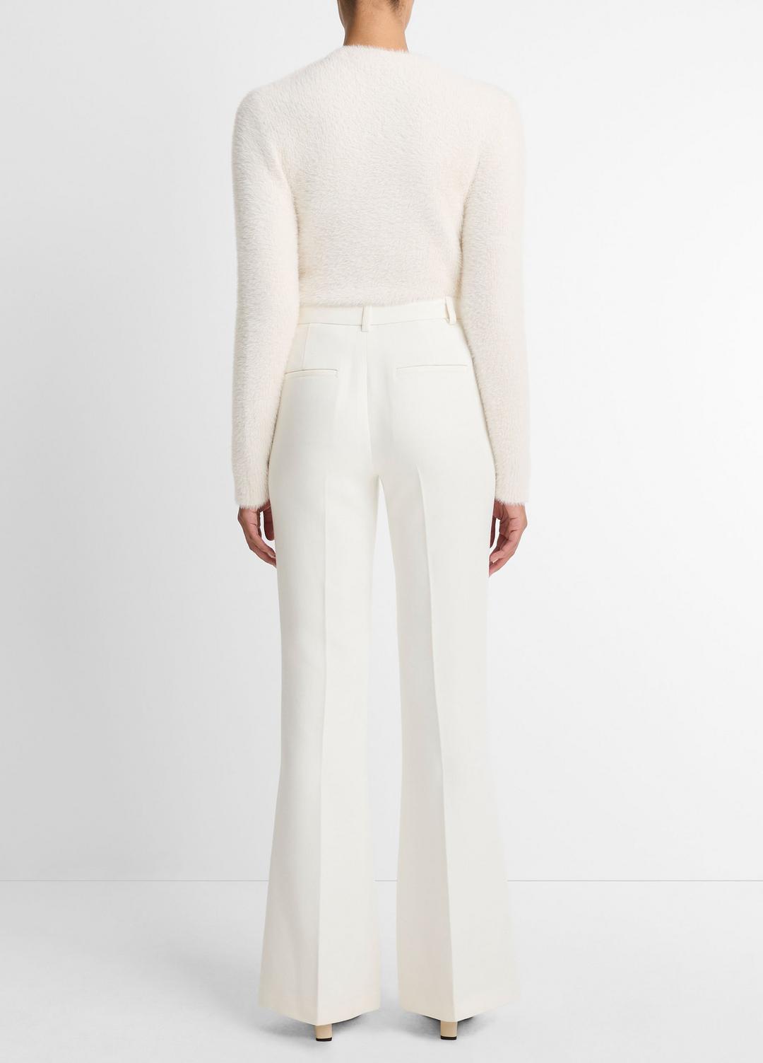 Sculptural Flare Trouser in Trousers - OFF WHITE | VINCE Women