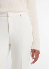 Sculptural Flare Trouser in Trousers - OFF WHITE | VINCE Women