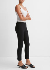 Women's Stitch Front Seam Ponte Legging - BLACK | VINCE Women