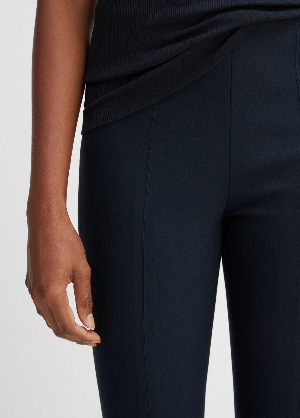 Women's Stitch Front Seam Ponte Legging - COASTAL BLUE | VINCE Women