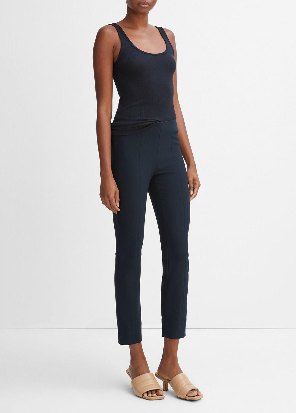 Women's Stitch Front Seam Ponte Legging - COASTAL BLUE | VINCE Women