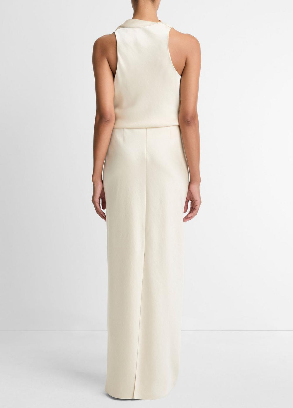 Satin Bias Column Skirt in Skirts - BONA | VINCE Women