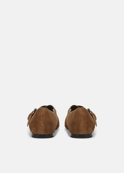 Cici Suede Flat in Loafers & Flats - ELMWOOD | VINCE Women