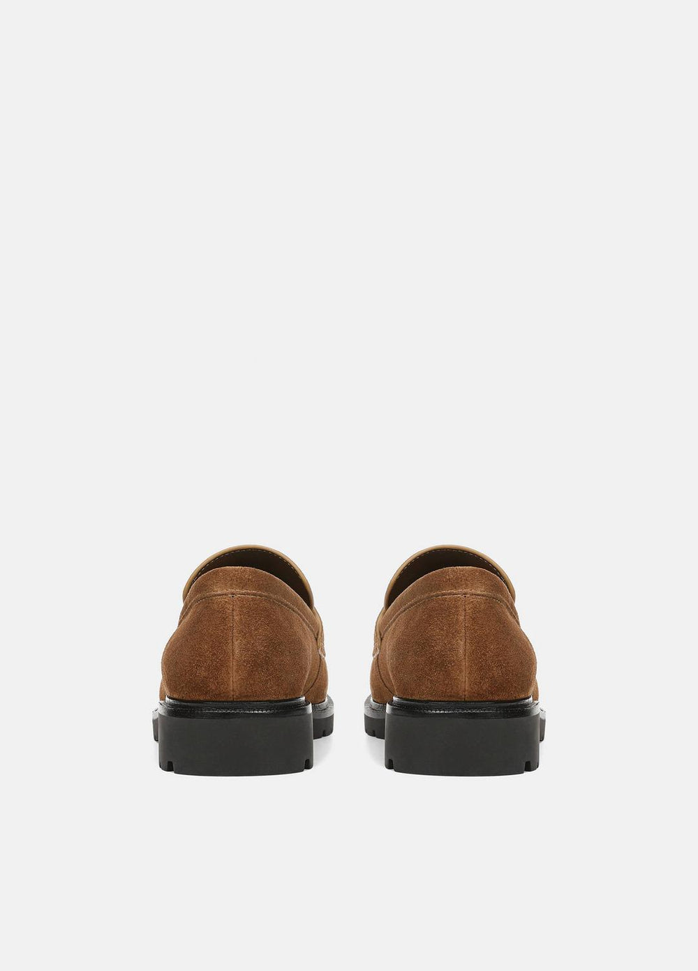 Siena Suede Lug-Sole Loafer in Loafers & Flats - ELM WOOD | VINCE Women