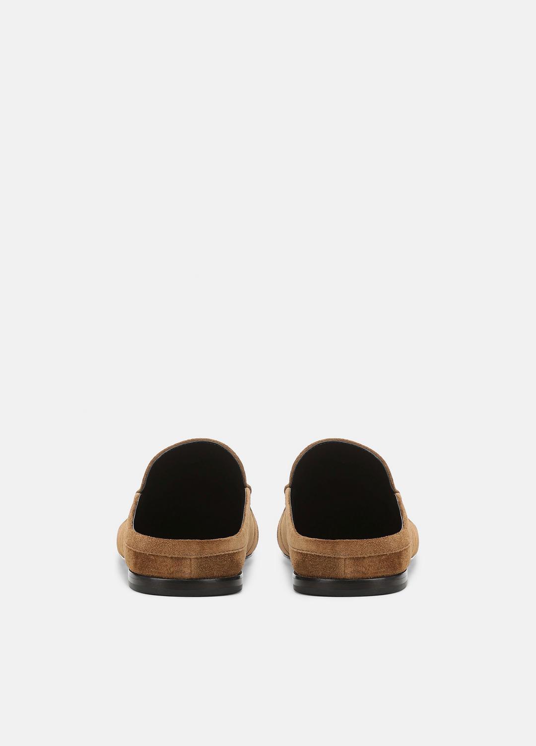 Tevin Suede Mule in Loafers & Flats - ELMWOOD | VINCE Women